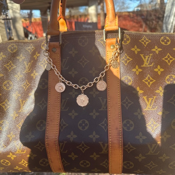 Authentic Unisex Louis Vuitton KEEPALL 45 in great condition - Picture 6 of 17